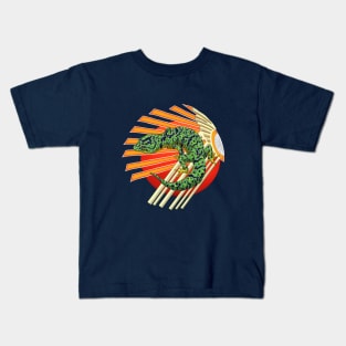 Native Japanese Gecko Kids T-Shirt